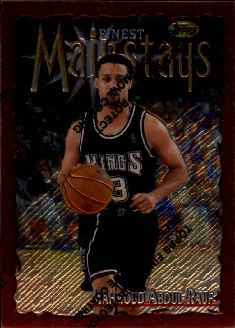 1996-97 Finest #190 Mahmoud Abdul-Rauf B - NM-MT