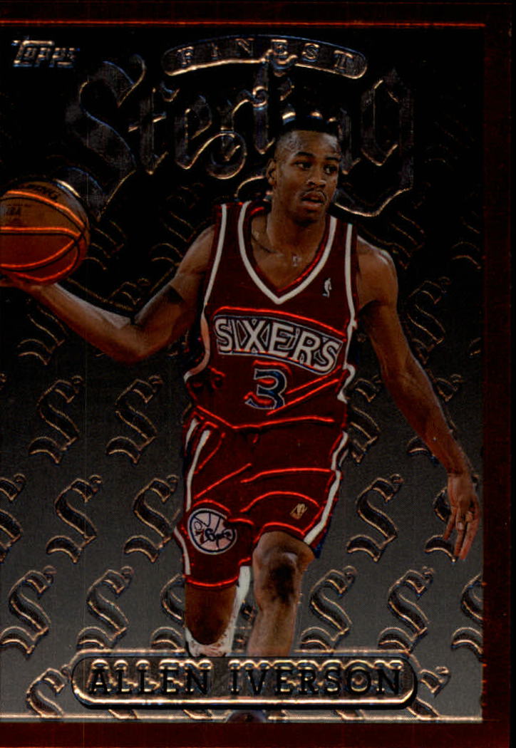 1996-97 Finest #240 Allen Iverson B