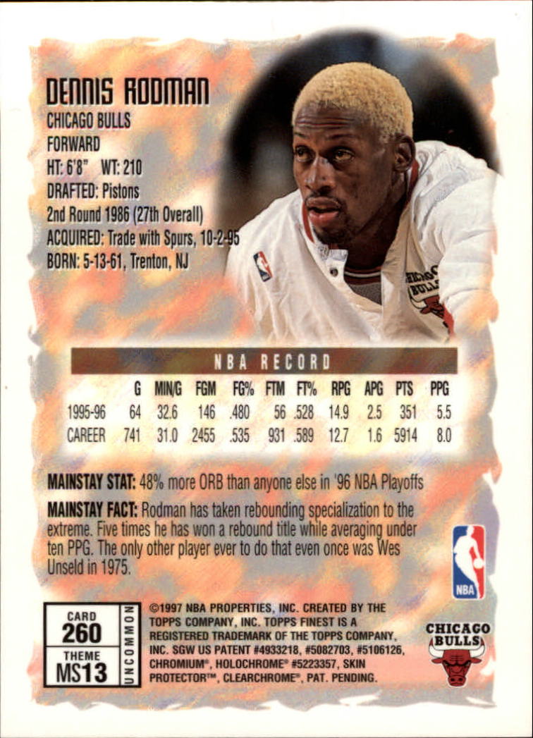 1996-97 FINEST BASKETBALL ASSORTED SINGLES U-PICK 250-289 - Picture 23 of 49