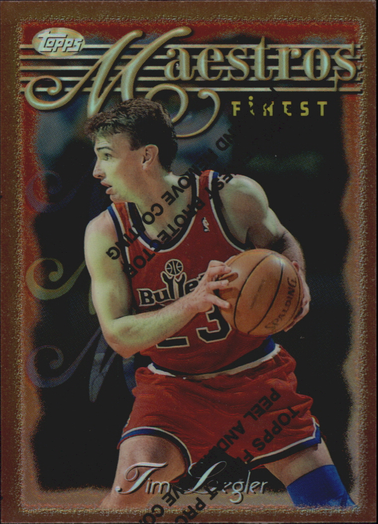 1996-97 Finest Refractors #2 Tim Legler B