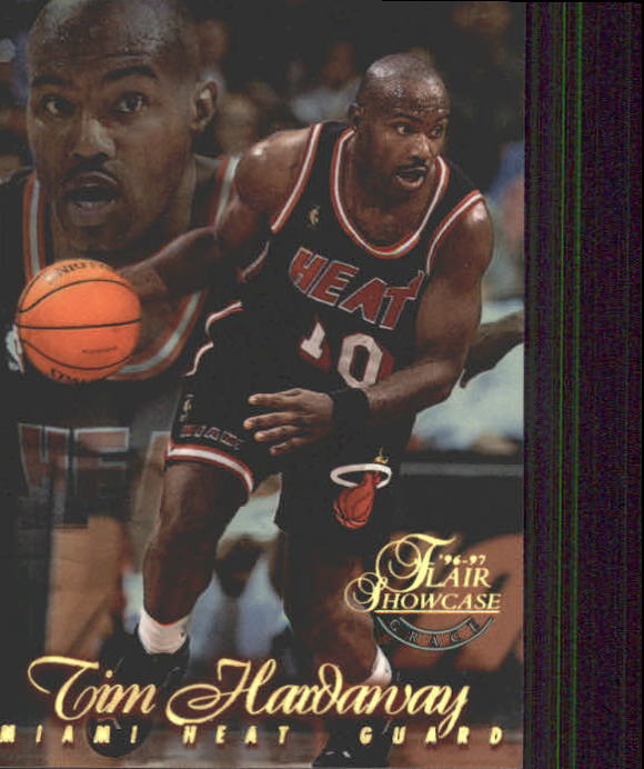 1996-97 Flair Showcase Row 1 #52 Tim Hardaway