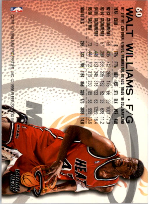 B1352- 1996-97 Fleer Basketball #s 1-300 +Inserts -You Pick- 15+ FREE US SHIP - Picture 113 of 433