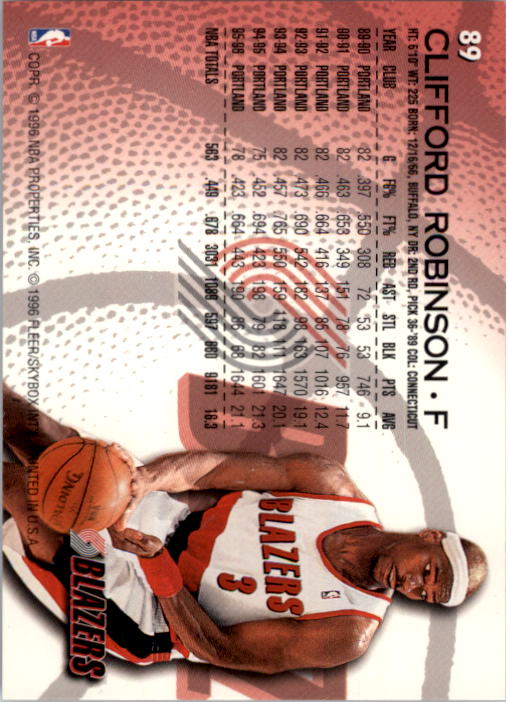 B1352- 1996-97 Fleer Basketball #s 1-300 +Inserts -You Pick- 15+ FREE US SHIP - Picture 167 of 433