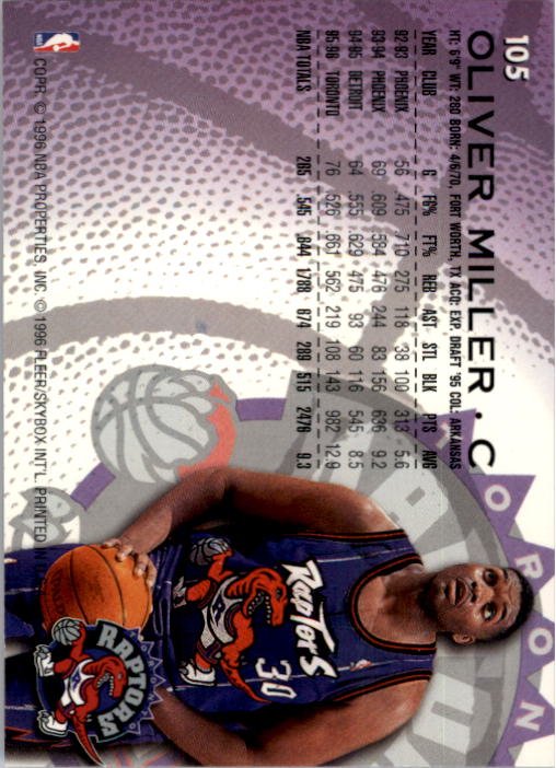 B1352- 1996-97 Fleer Basketball #s 1-300 +Inserts -You Pick- 15+ FREE US SHIP - Picture 199 of 433