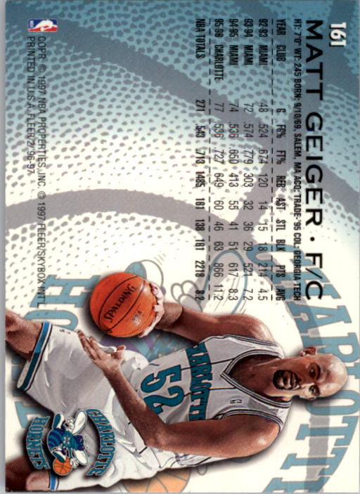 B1352- 1996-97 Fleer Basketball #s 1-300 +Inserts -You Pick- 15+ FREE US SHIP - Picture 291 of 433