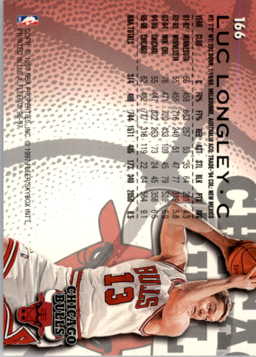 B1352- 1996-97 Fleer Basketball #s 1-300 +Inserts -You Pick- 15+ FREE US SHIP - Picture 293 of 433