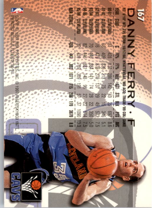 B1352- 1996-97 Fleer Basketball #s 1-300 +Inserts -You Pick- 15+ FREE US SHIP - Picture 295 of 433