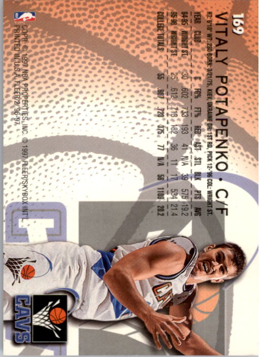 B1352- 1996-97 Fleer Basketball #s 1-300 +Inserts -You Pick- 15+ FREE US SHIP - Picture 297 of 433