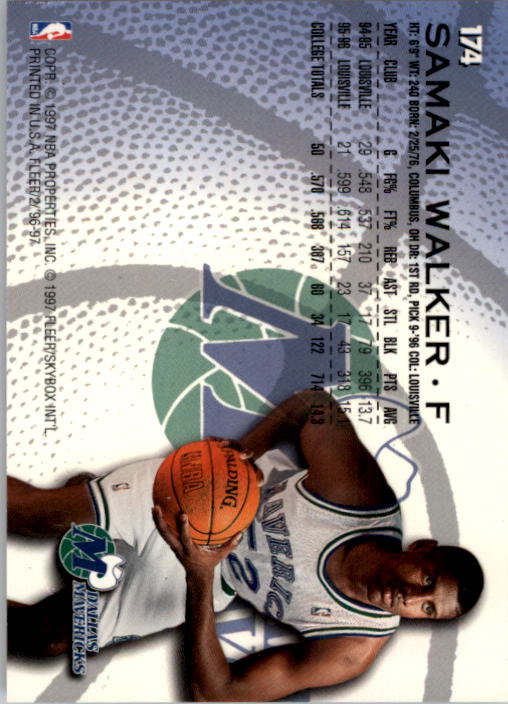 B1352- 1996-97 Fleer Basketball #s 1-300 +Inserts -You Pick- 15+ FREE US SHIP - Picture 303 of 433