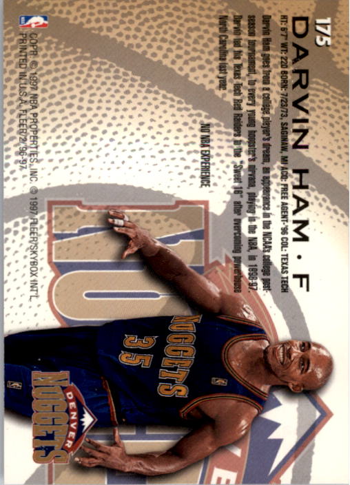 B1352- 1996-97 Fleer Basketball #s 1-300 +Inserts -You Pick- 15+ FREE US SHIP - Picture 305 of 433