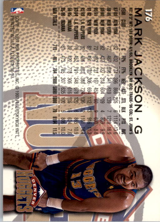 B1352- 1996-97 Fleer Basketball #s 1-300 +Inserts -You Pick- 15+ FREE US SHIP - Picture 307 of 433