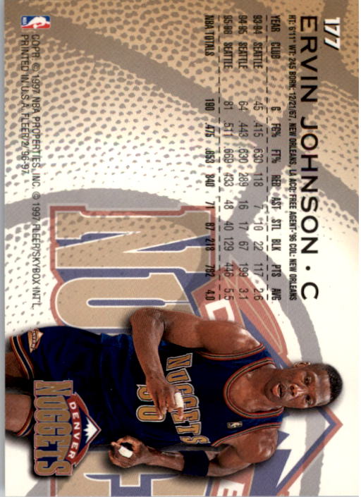 B1352- 1996-97 Fleer Basketball #s 1-300 +Inserts -You Pick- 15+ FREE US SHIP - Picture 309 of 433