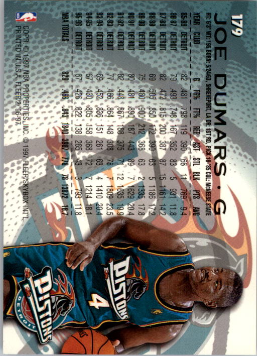 B1352- 1996-97 Fleer Basketball #s 1-300 +Inserts -You Pick- 15+ FREE US SHIP - Picture 311 of 433