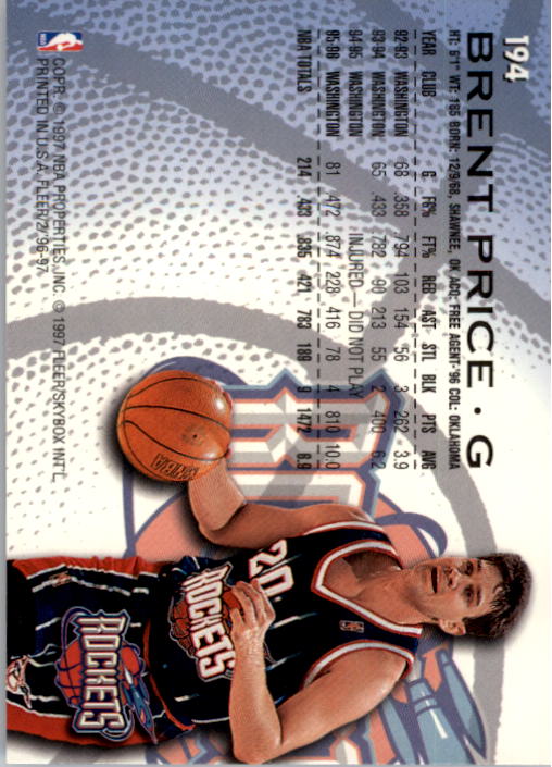 B1352- 1996-97 Fleer Basketball #s 1-300 +Inserts -You Pick- 15+ FREE US SHIP - Picture 321 of 433