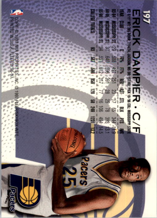 B1352- 1996-97 Fleer Basketball #s 1-300 +Inserts -You Pick- 15+ FREE US SHIP - Picture 323 of 433