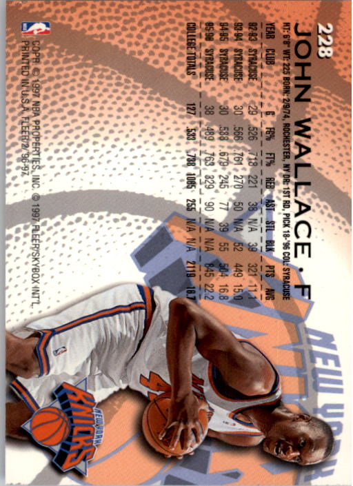 B1352- 1996-97 Fleer Basketball #s 1-300 +Inserts -You Pick- 15+ FREE US SHIP - Picture 347 of 433