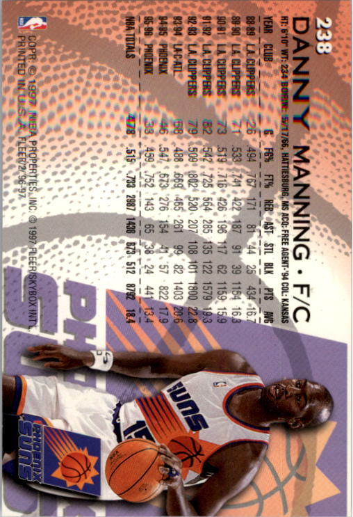 B1352- 1996-97 Fleer Basketball #s 1-300 +Inserts -You Pick- 15+ FREE US SHIP - Picture 357 of 433