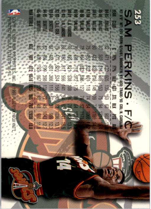 B1352- 1996-97 Fleer Basketball #s 1-300 +Inserts -You Pick- 15+ FREE US SHIP - Picture 369 of 433