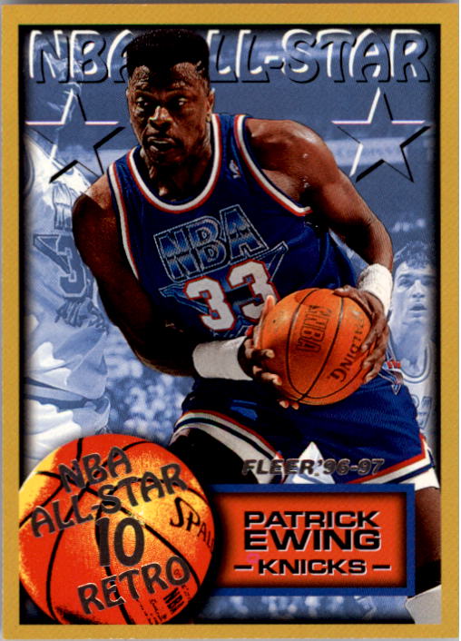 1996-97 Fleer #281 Patrick Ewing AS