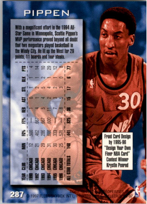 B1352- 1996-97 Fleer Basketball #s 1-300 +Inserts -You Pick- 15+ FREE US SHIP - Picture 411 of 433