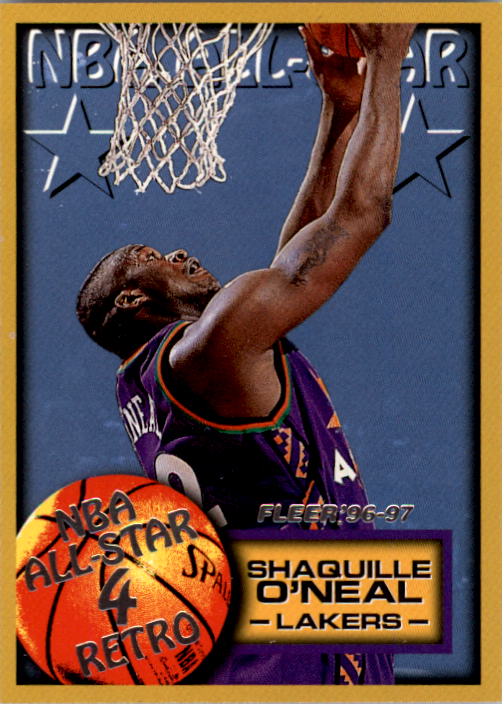 1996-97 Fleer #289 Shaquille O'Neal AS