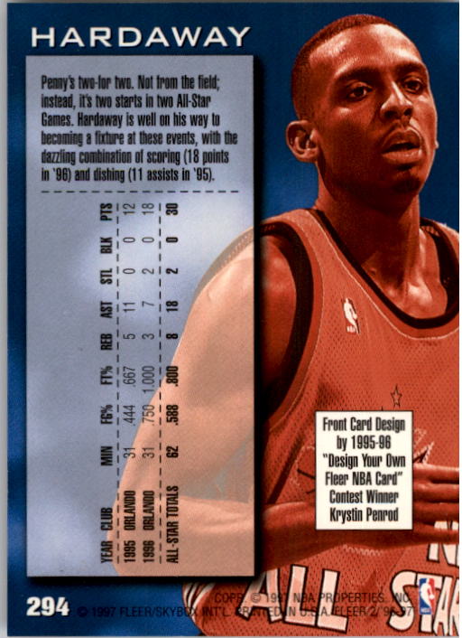 B1352- 1996-97 Fleer Basketball #s 1-300 +Inserts -You Pick- 15+ FREE US SHIP - Picture 423 of 433