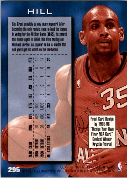 B1352- 1996-97 Fleer Basketball #s 1-300 +Inserts -You Pick- 15+ FREE US SHIP - Picture 425 of 433