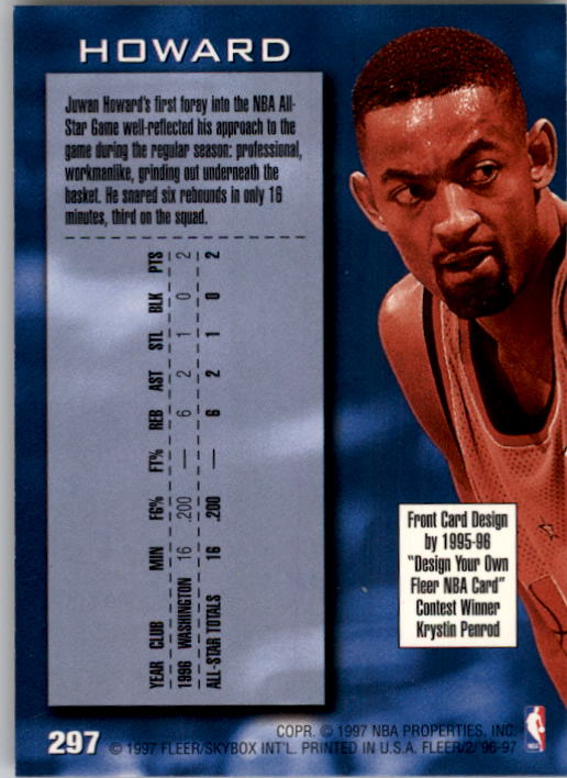 B1352- 1996-97 Fleer Basketball #s 1-300 +Inserts -You Pick- 15+ FREE US SHIP - Picture 429 of 433