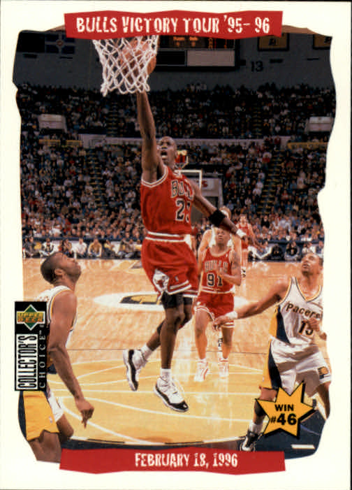 1996-97 Collector's Choice #26 Michael Jordan Bulls VT