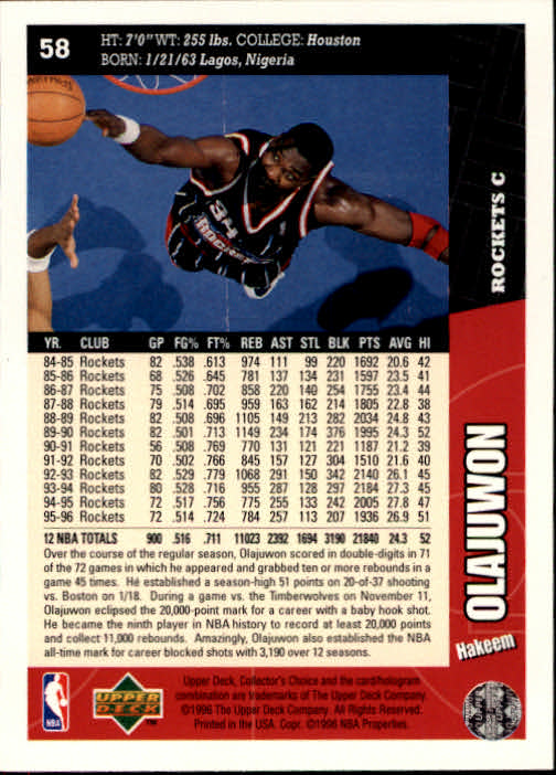 MOOKIE BLAYLOCK - 1996-97 Stadium Club - #58 - Hawks - $1.00 Shipping 