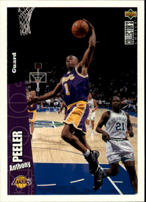1996-97 Collector's Choice #76 Anthony Peeler