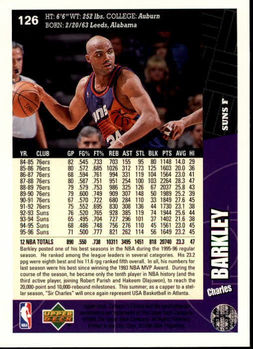 Charles Barkley cards (1989-2022) 76ers Rockets Suns - You Choose - Bild 108 von 210