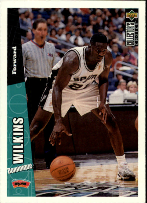1996-97 Collector's Choice #325 Dominique Wilkins