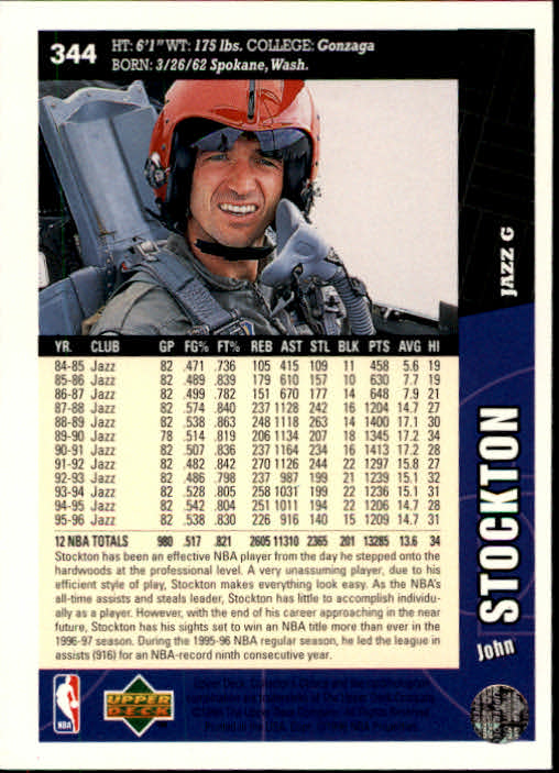 John Stockton cards (1989-2021) Jazz - You Choose - Bild 66 von 284