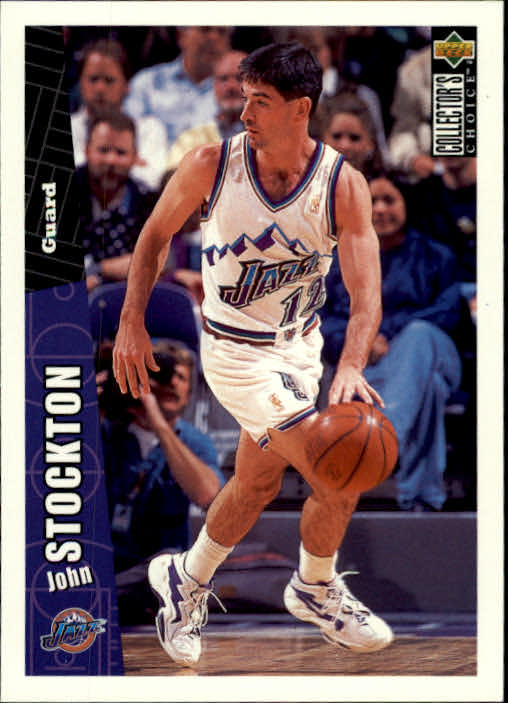 1996-97 Collector's Choice #344 John Stockton
