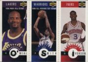 1996-97 Collector's Choice Mini-Cards #M152 Allen Iverson/Joe Smith/Shaquille O'Neal