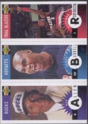 1996-97 Collector's Choice Mini-Cards #M159 Cliff Robinson/Scott Burrell/Ray Allen
