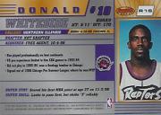 1996-97 Bowman's Best #R16 Donald Whiteside RC back image