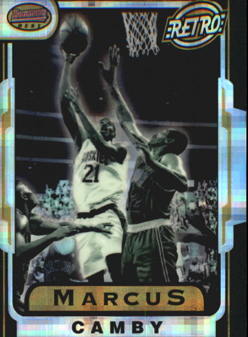 1996-97 Bowman's Best Atomic Refractors #TB19 Marcus Camby RET