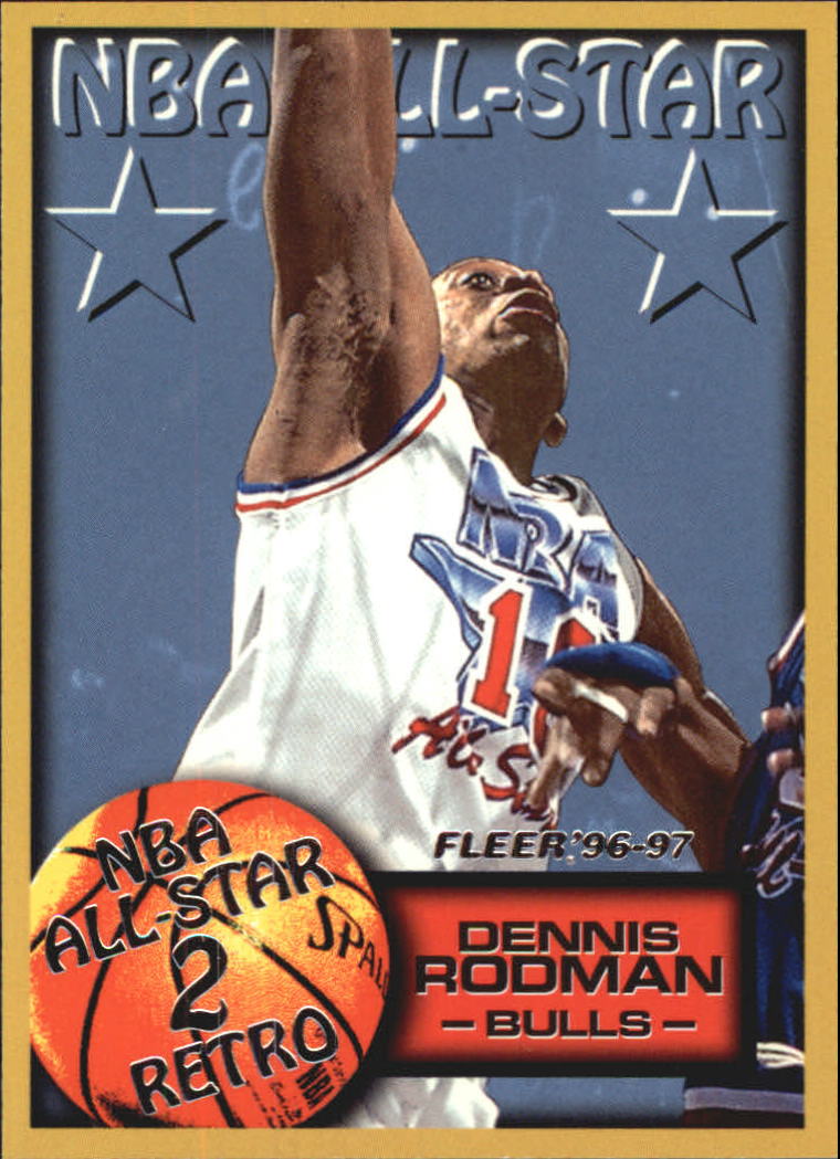 1996-97 Fleer European #326 Dennis Rodman AS