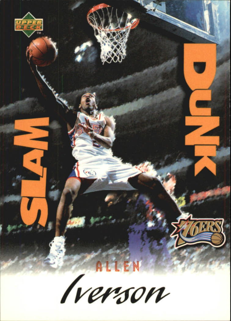 1997 Upper Deck Nestle Slam Dunk #30 Allen Iverson