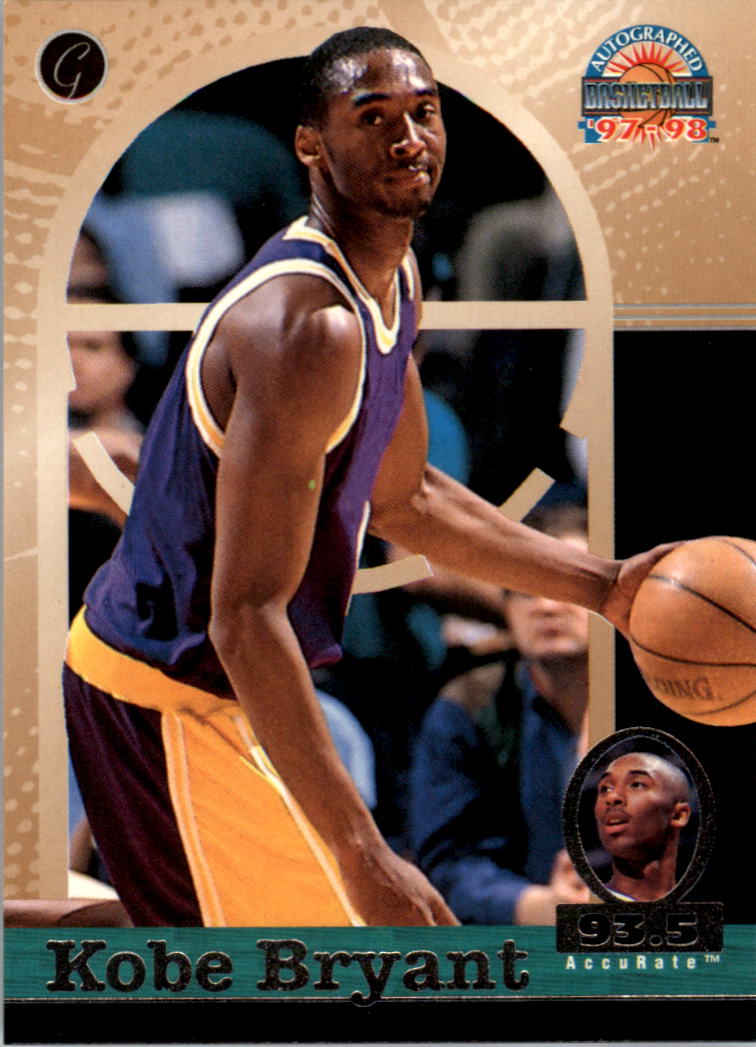 1997 Score Board Autographed BK #11 Kobe Bryant