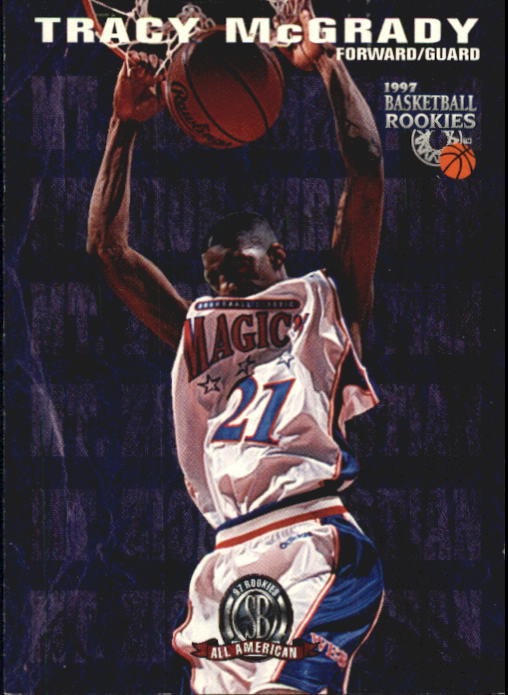 1997 Score Board Rookies #66 Tracy McGrady AA