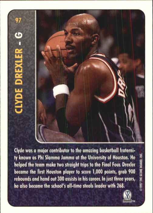 Clyde Drexler cards (1989-2022) Blazers Rockets - You Choose - Picture 110 of 162