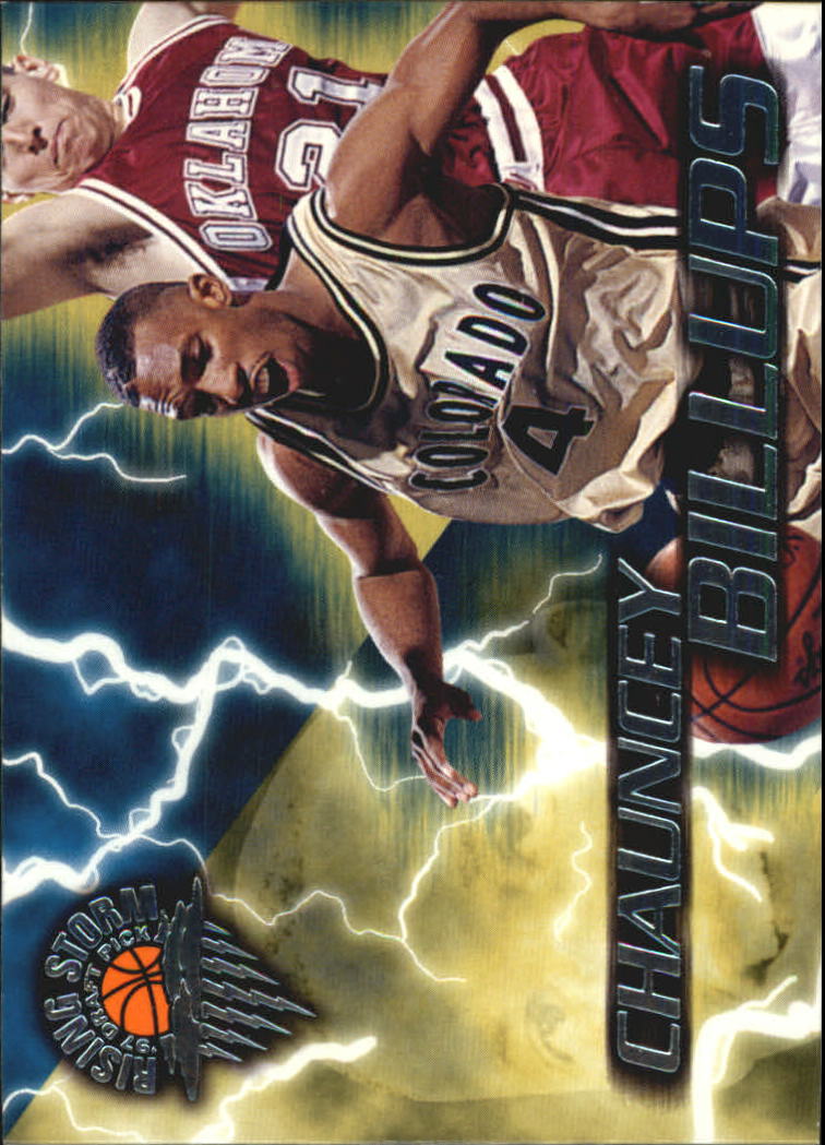 1997 Wheels Rookie Thunder Rising Storm #3 Chauncey Billups