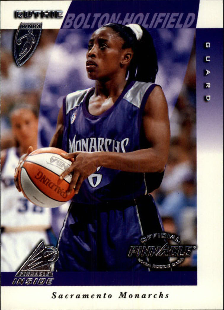 1997 Pinnacle Inside WNBA #5 Ruthie Bolton-Holifield RC
