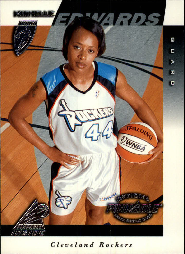 1997 Pinnacle Inside WNBA #6 Michelle Edwards RC