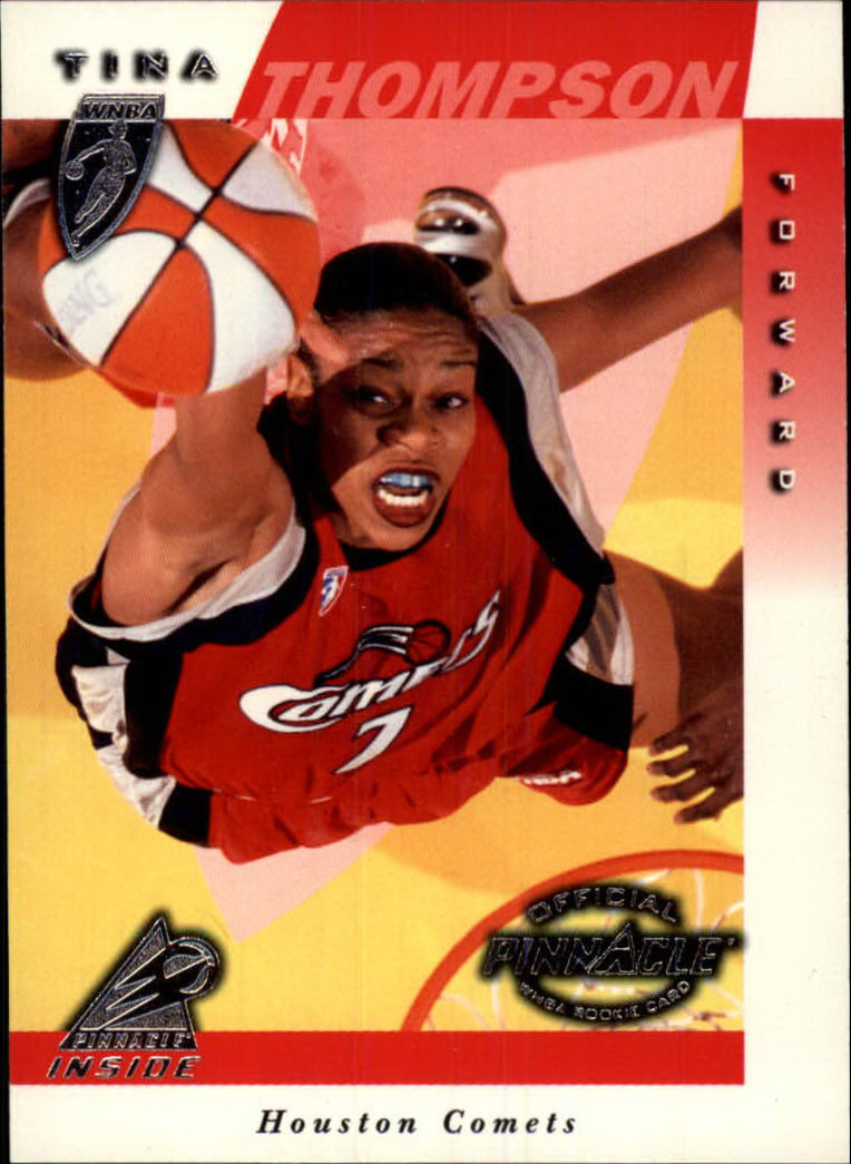 1997 Pinnacle Inside WNBA #13 Tina Thompson RC