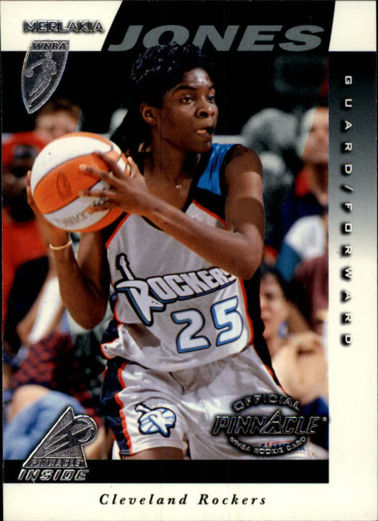 1997 Pinnacle Inside WNBA #14 Merlakia Jones RC
