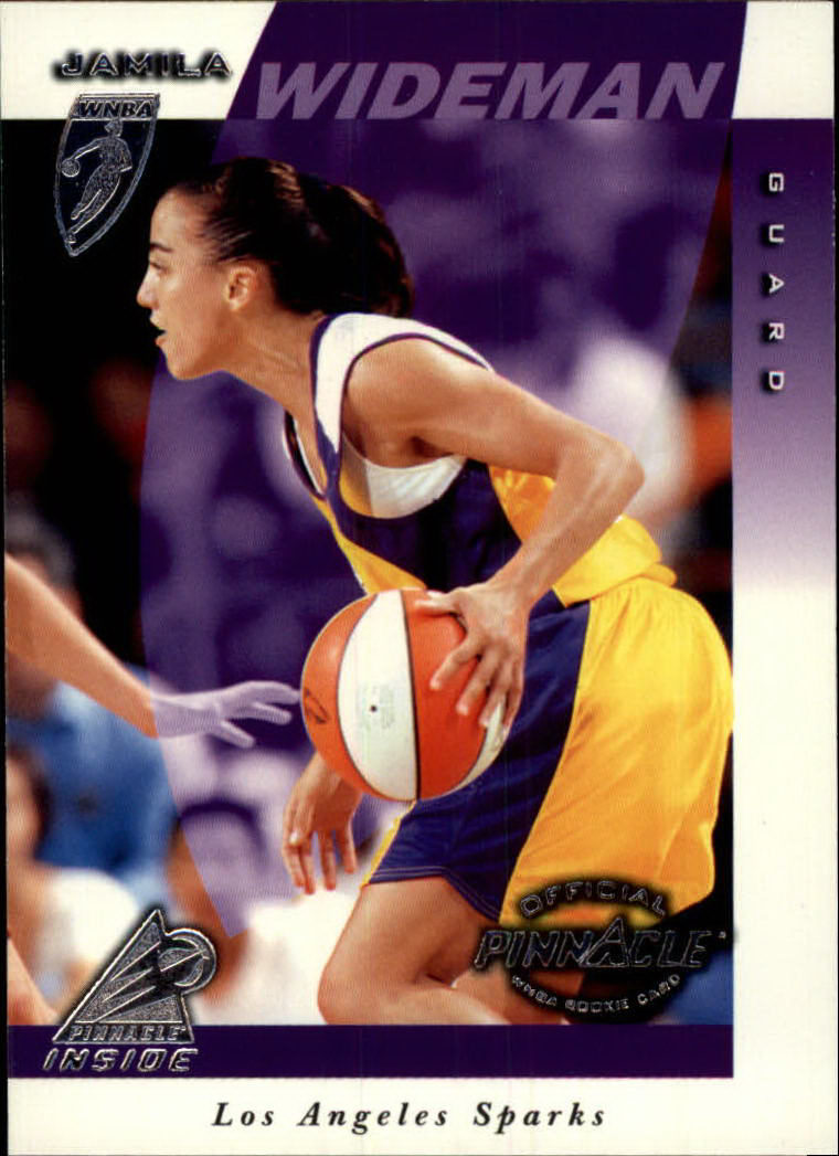 1997 Pinnacle Inside WNBA #32 Jamila Wideman RC